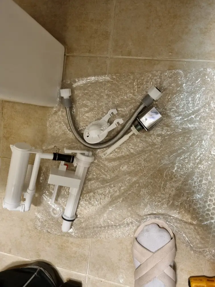 변기 부속품 교체 9